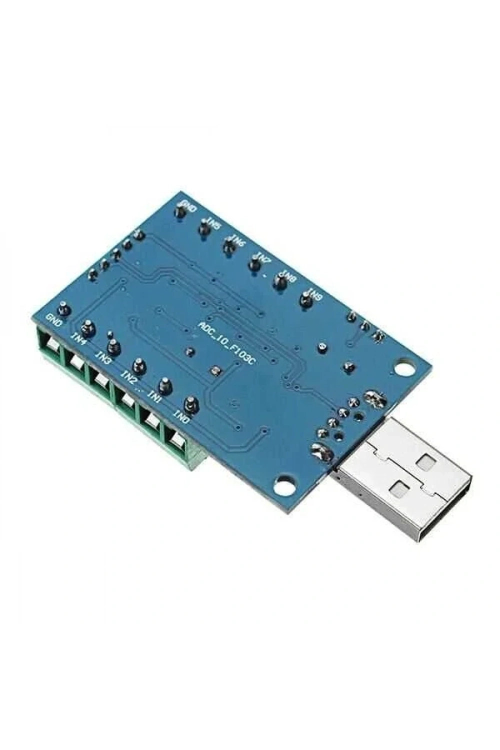 STM32 10 Kanal 12 Bit USB-UART İletişim ADC Modülü