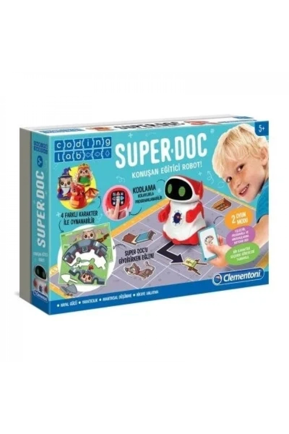 SuperDoc Eğitici Konuşan Robot (TK)