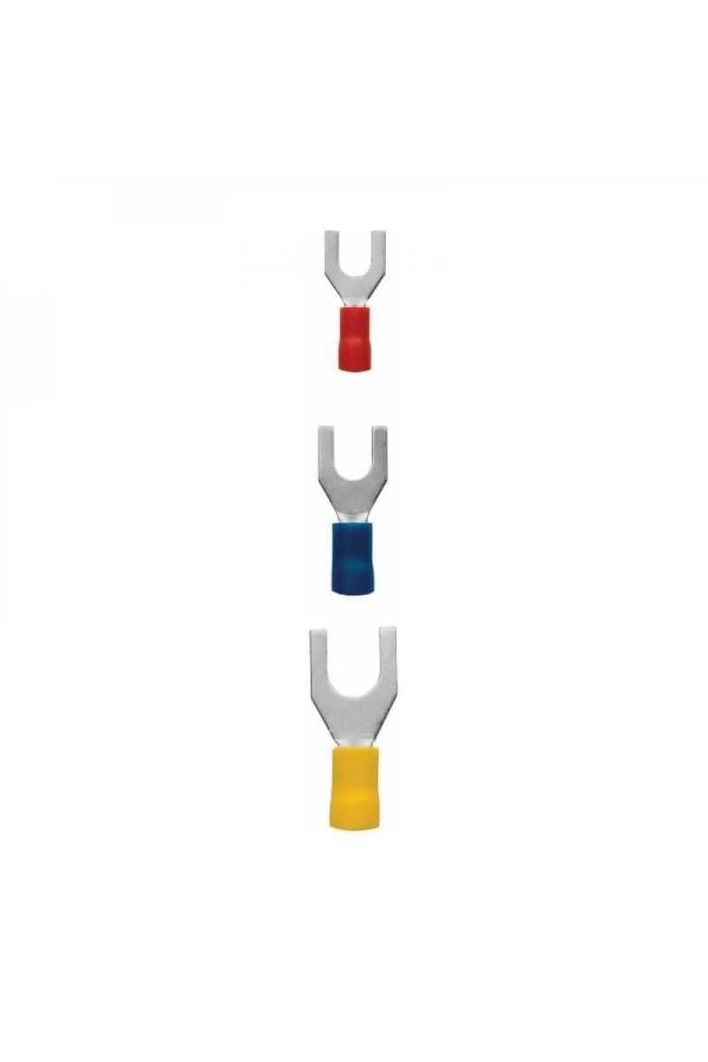 SV 5.5-5 4.0-6.0 mm Sarı Çatal Tip İzoleli Kablo Ucu 10 Adet
