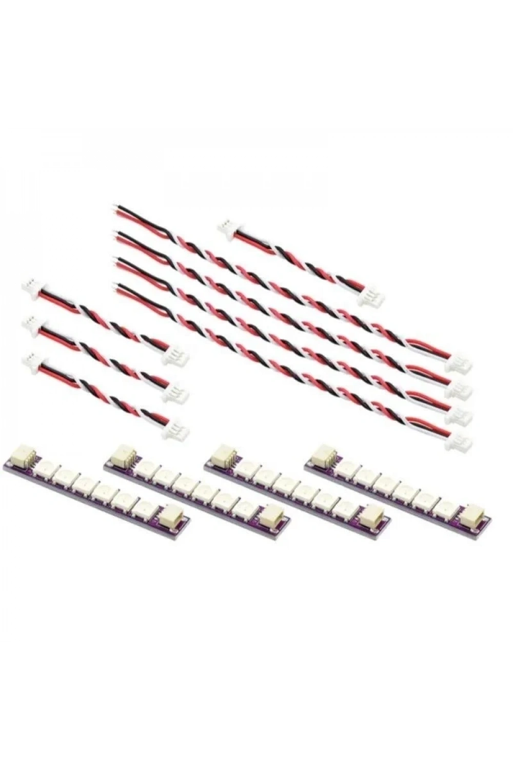 SW601 5050 6 lı RGB Led Modülü - 4 Adet