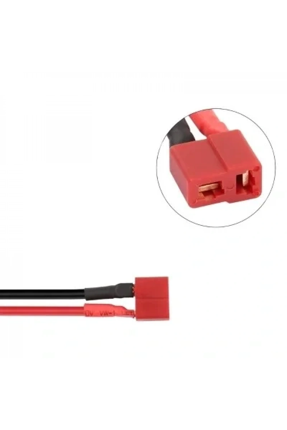 T-Plug Dişi - Krokodil Dönüştürücü Kablo 14AWG 50cm