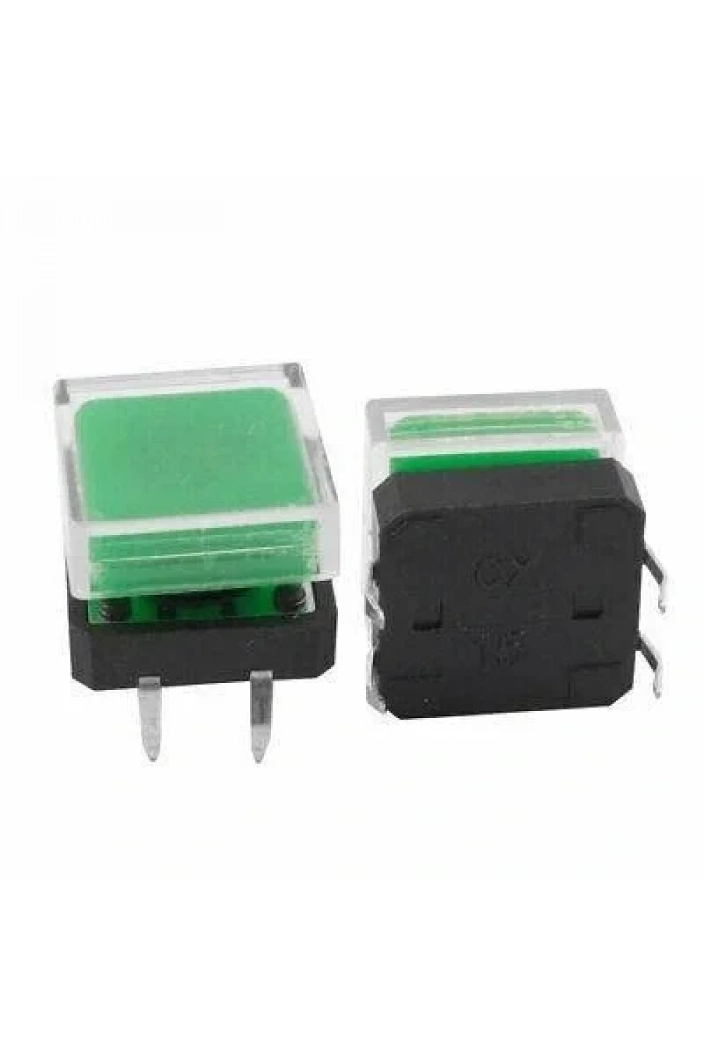 Tact Switch Kare Kapak ile Uyumlu Şeffaf Koruma Kılıfı