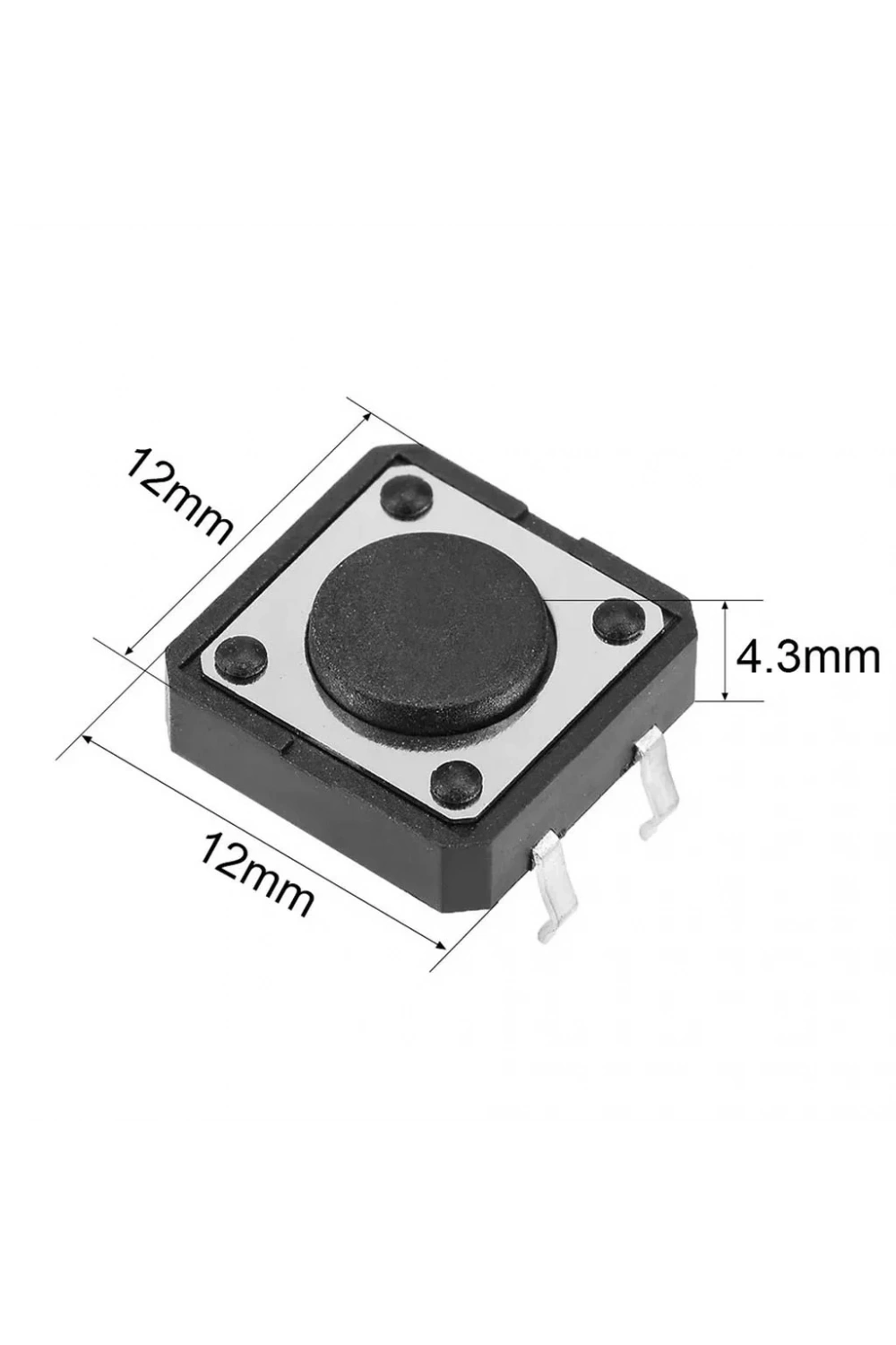 Tact Switch ( Tact Buton ) 12x12x4.3mm
