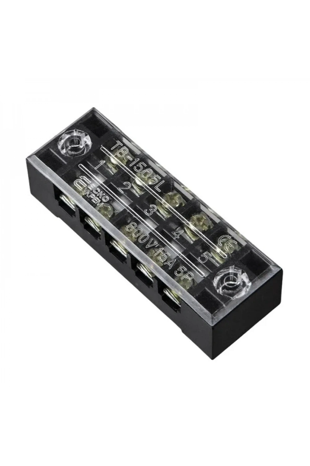 TB-1505 5P Çift Sıra Terminal Blok - 600V 15A