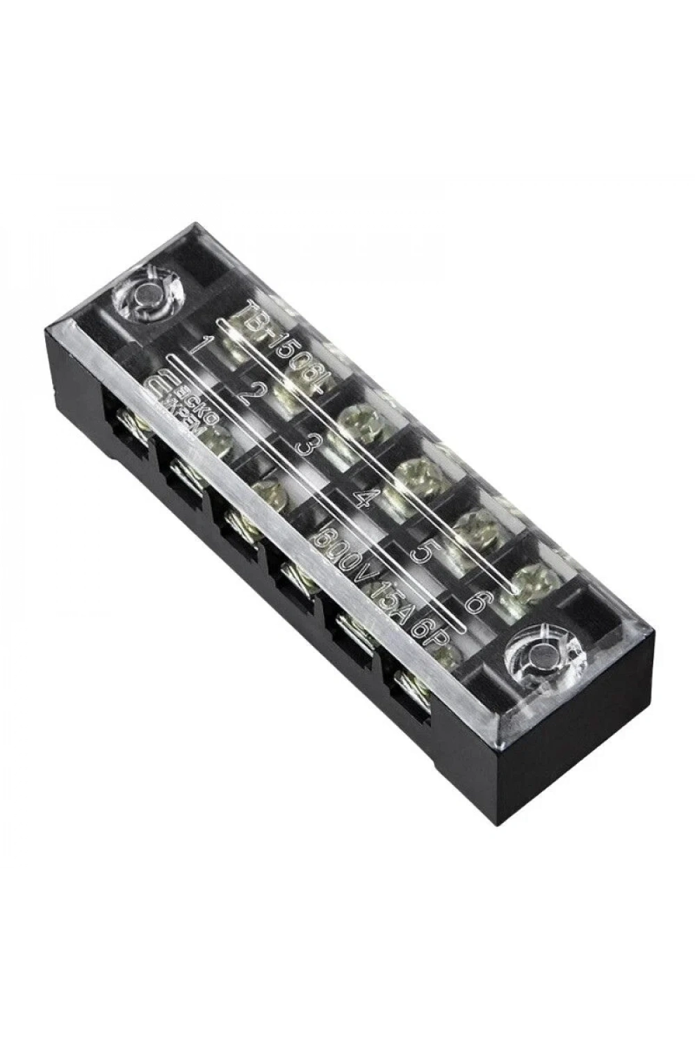 TB-1506 6P Çift Sıra Terminal Blok - 600V 15A
