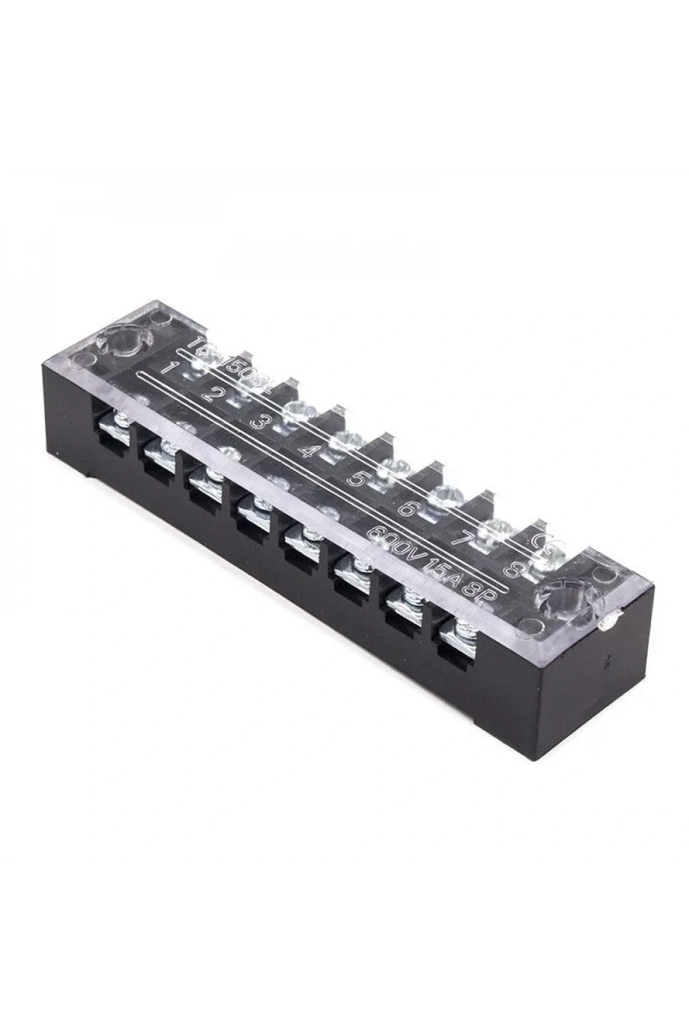 TB-1508 8P Çift Sıra Terminal Blok - 600V 15A