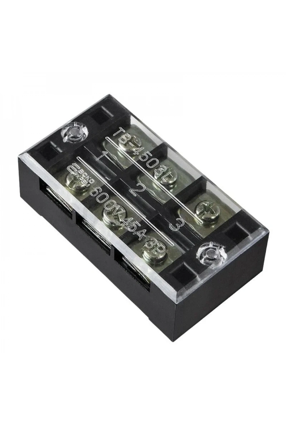 TB-4503 3P Çift Sıra Terminal Blok - 600V 45A