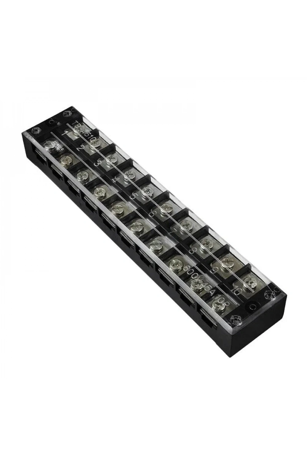 TB-4510 10P Çift Sıra Terminal Blok - 600V 45A