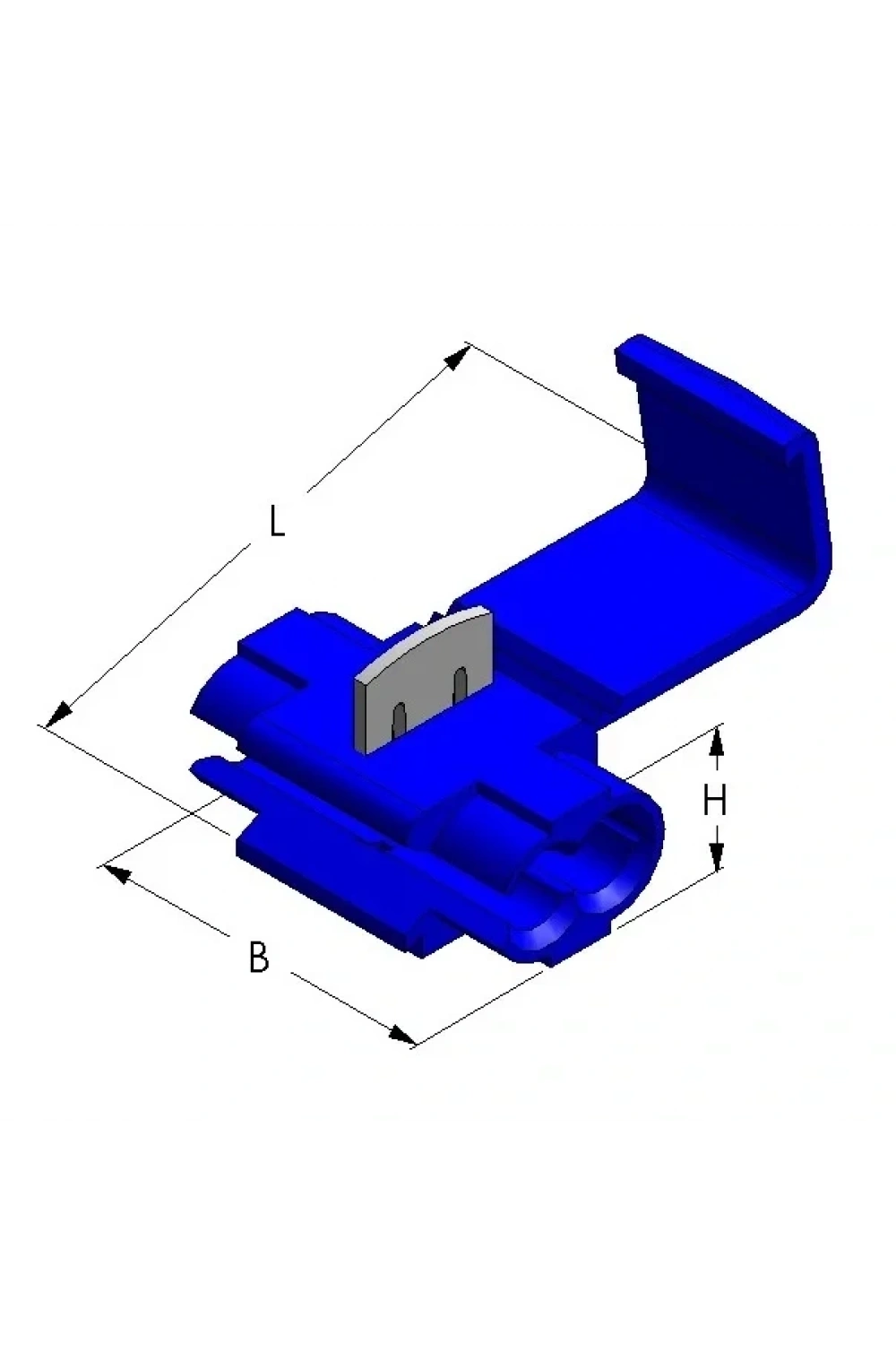 TB-5 4.0-6.0mm2 Hızlı Kablo Ek Yapma Aparatı Sarı 100 Adet