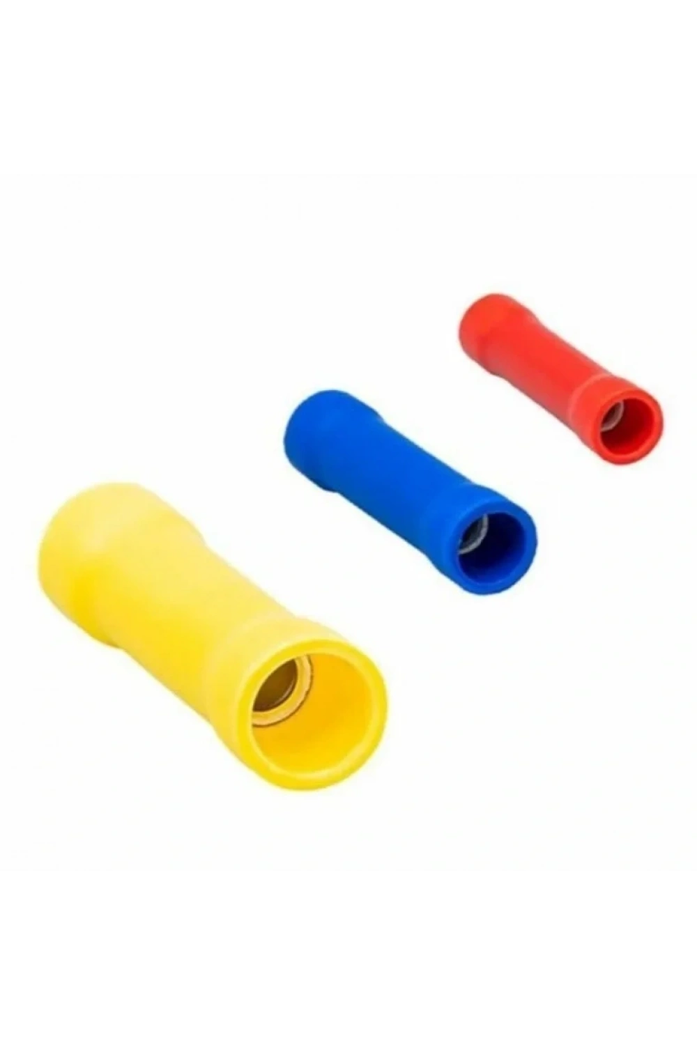 TBY-256 4.0-6.0mm2 İzoleli Kablo Ucu Birleştirici Ek Mufları Sarı 100 Adet
