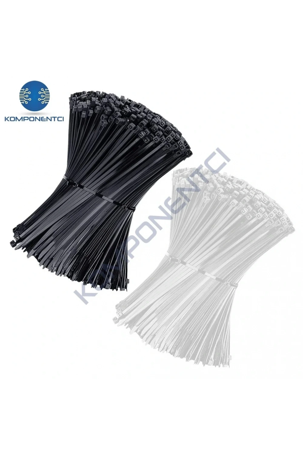 TCT-250 I 250x3.5 Ø65 Siyah Standart Kablo Bağı (100 Adet)