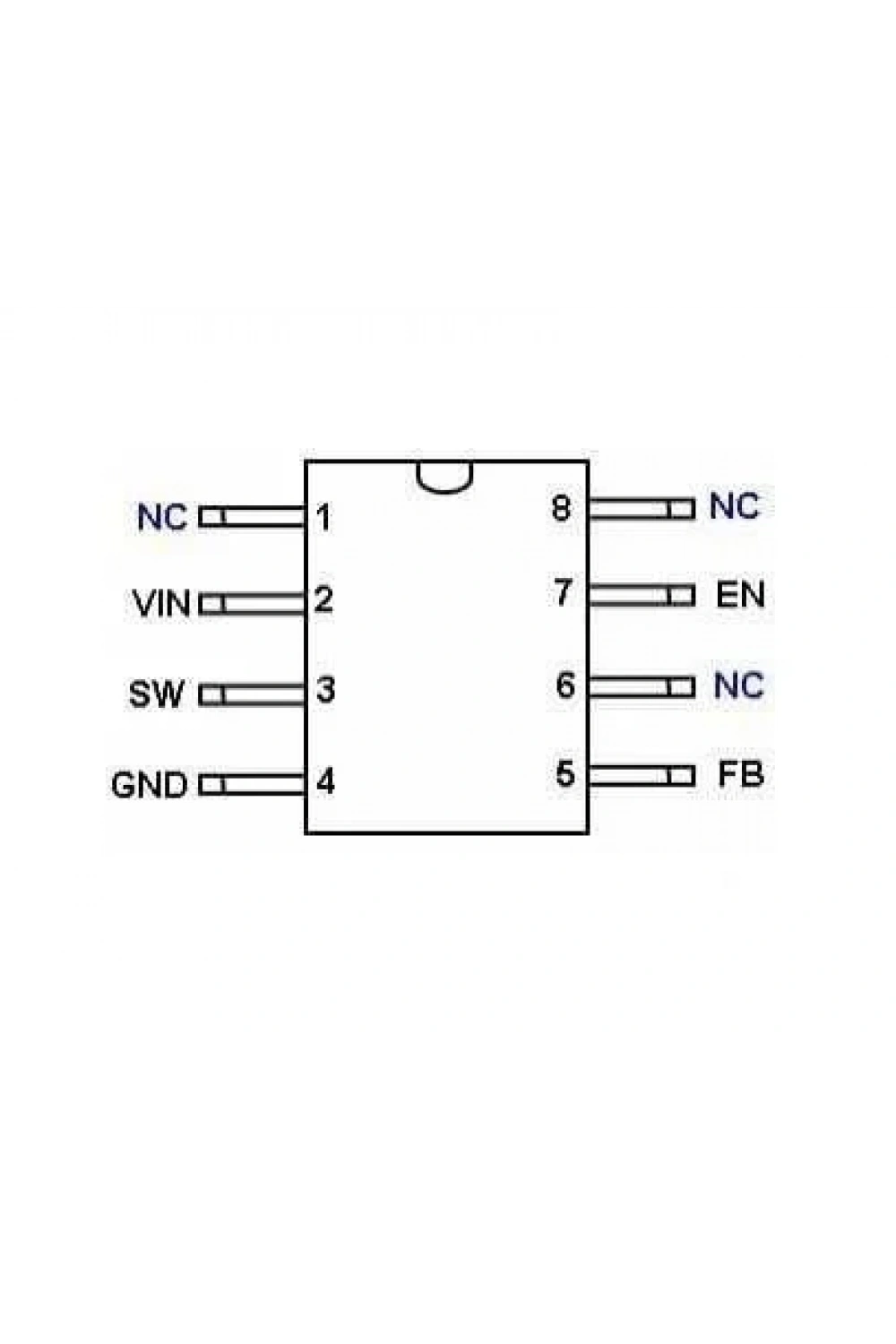 TD1410 SOIC-8 DC-DC Çevirici Entegre
