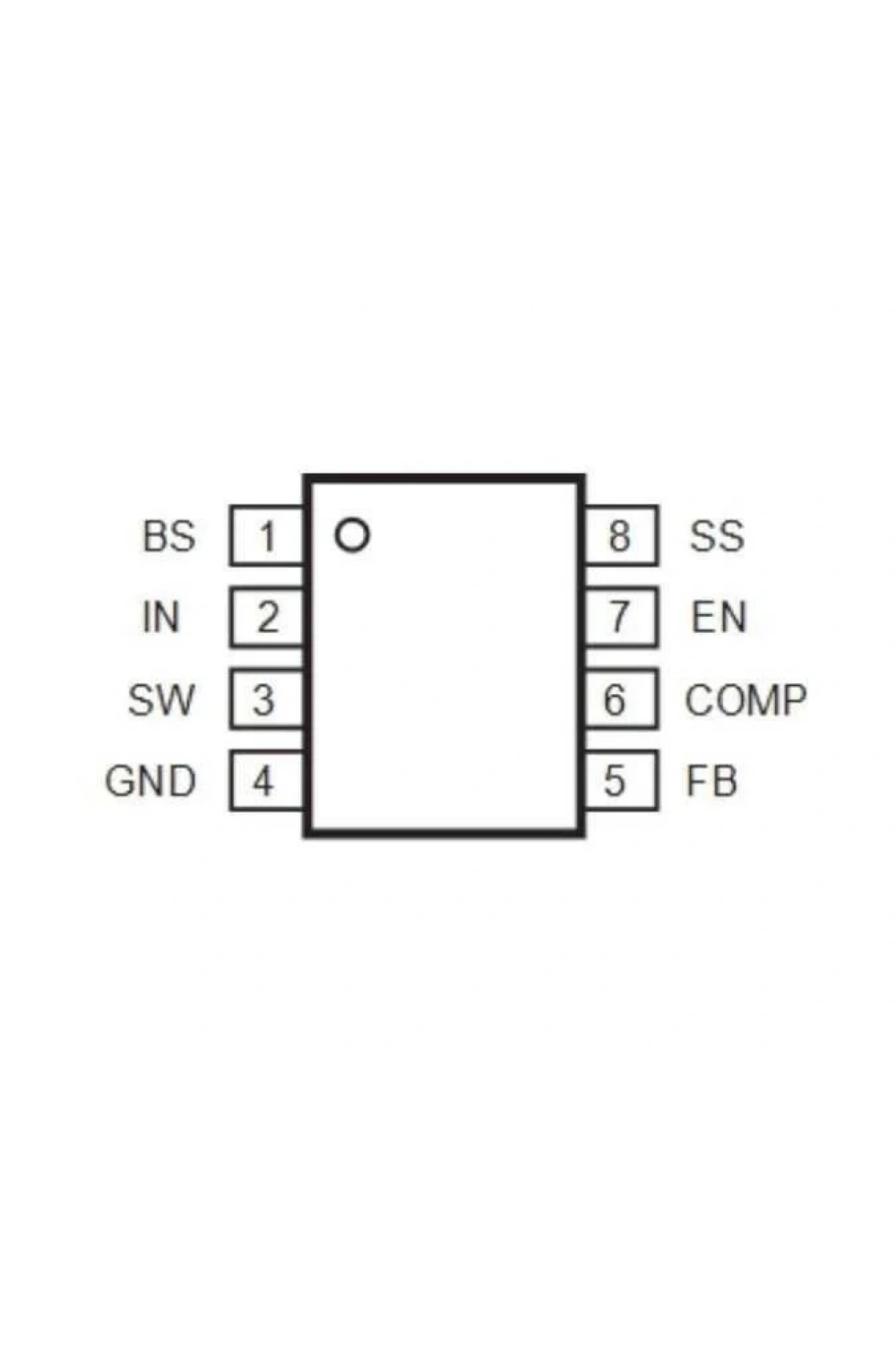 TD1482A SOIC-8 SMD Entegre