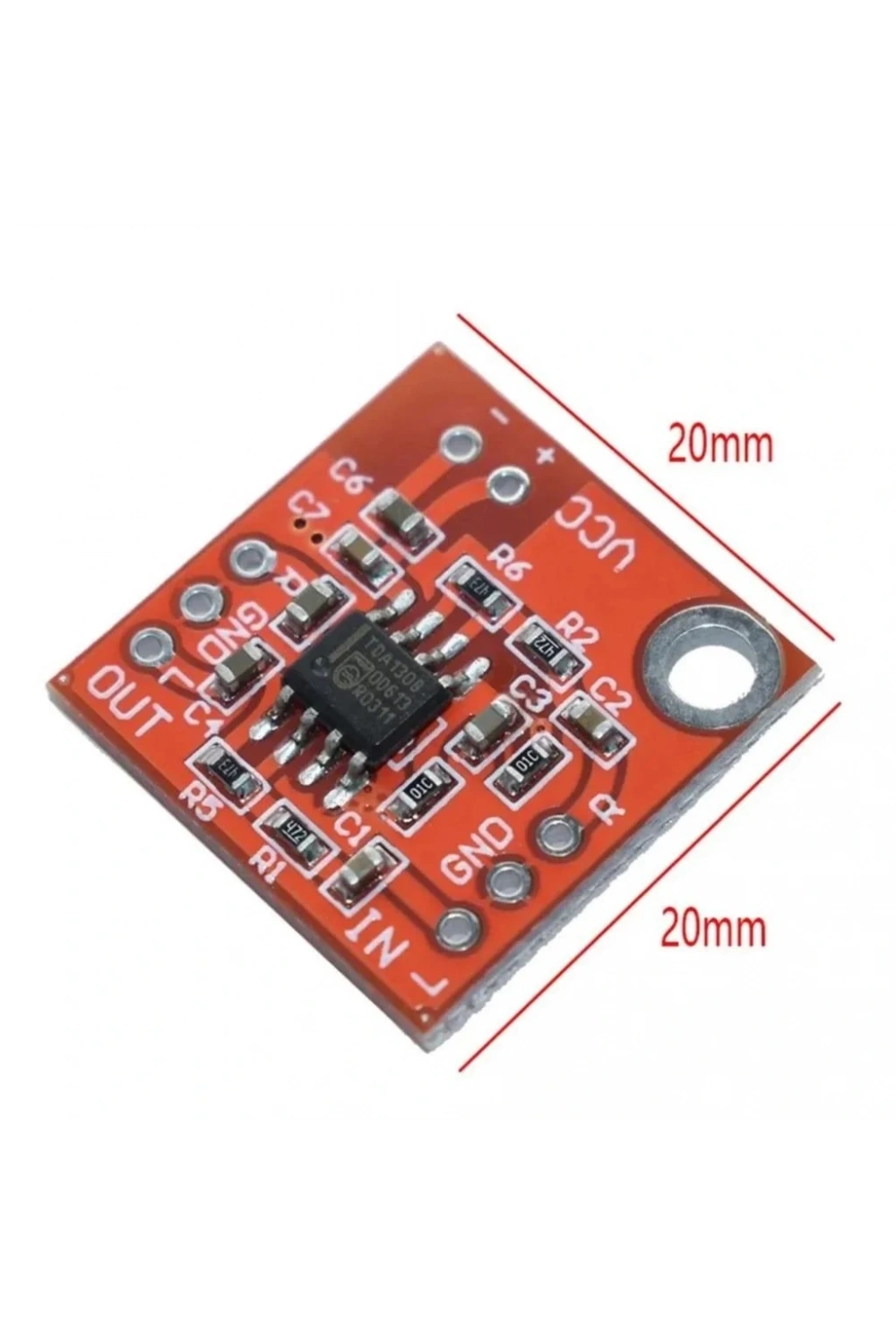 TDA1308 3-6V Stereo Kulaklık Amplifikatörü Modülü