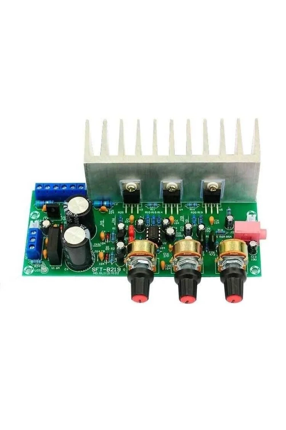 TDA2050 + TDA2030 18W + 18W / 32W 2.1-Kanallı Subwoofer Ses Güç Amplifikatör Kartı