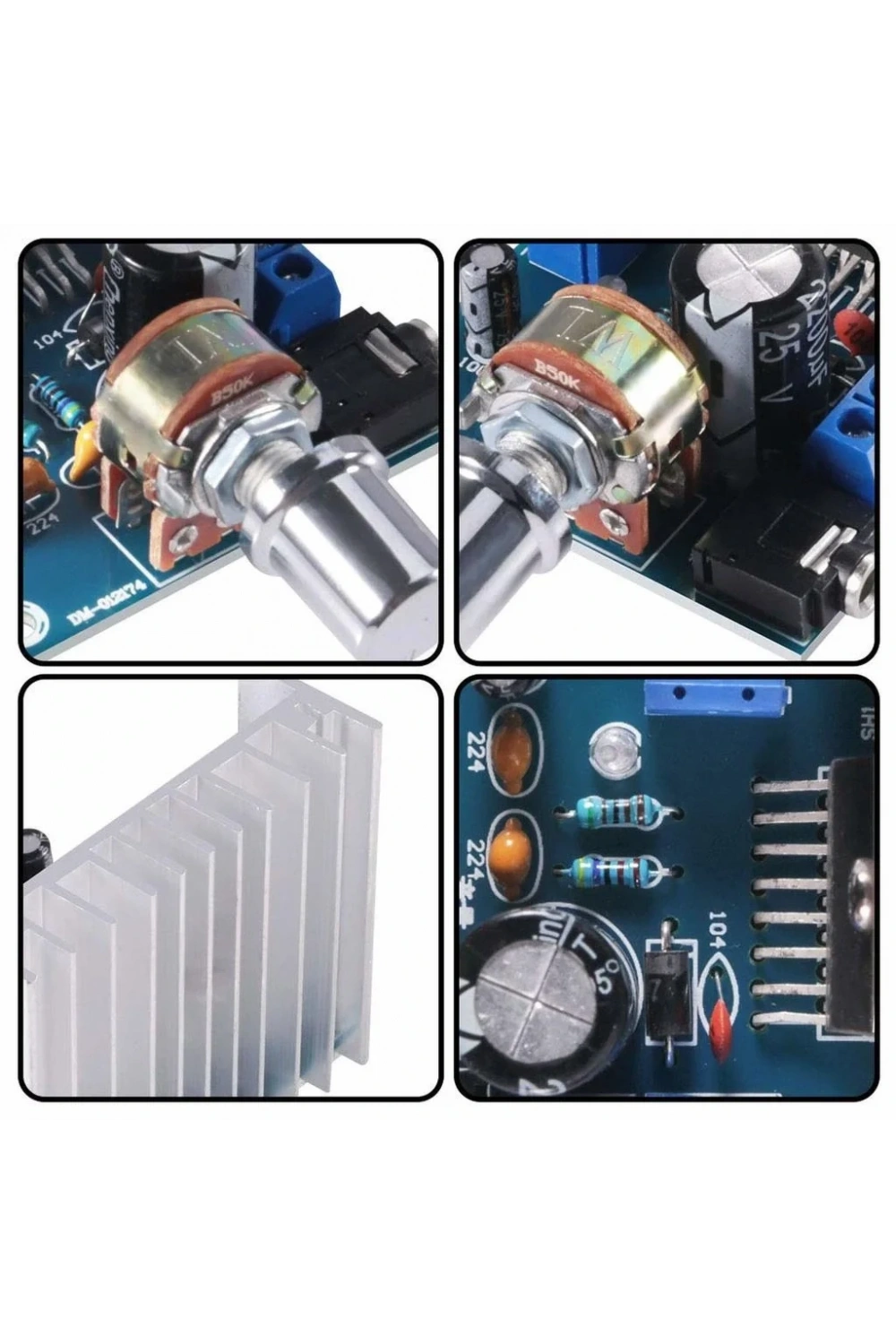 TDA7297 Amfi Devresi Amplifikatör Çift Kanal 2x15W