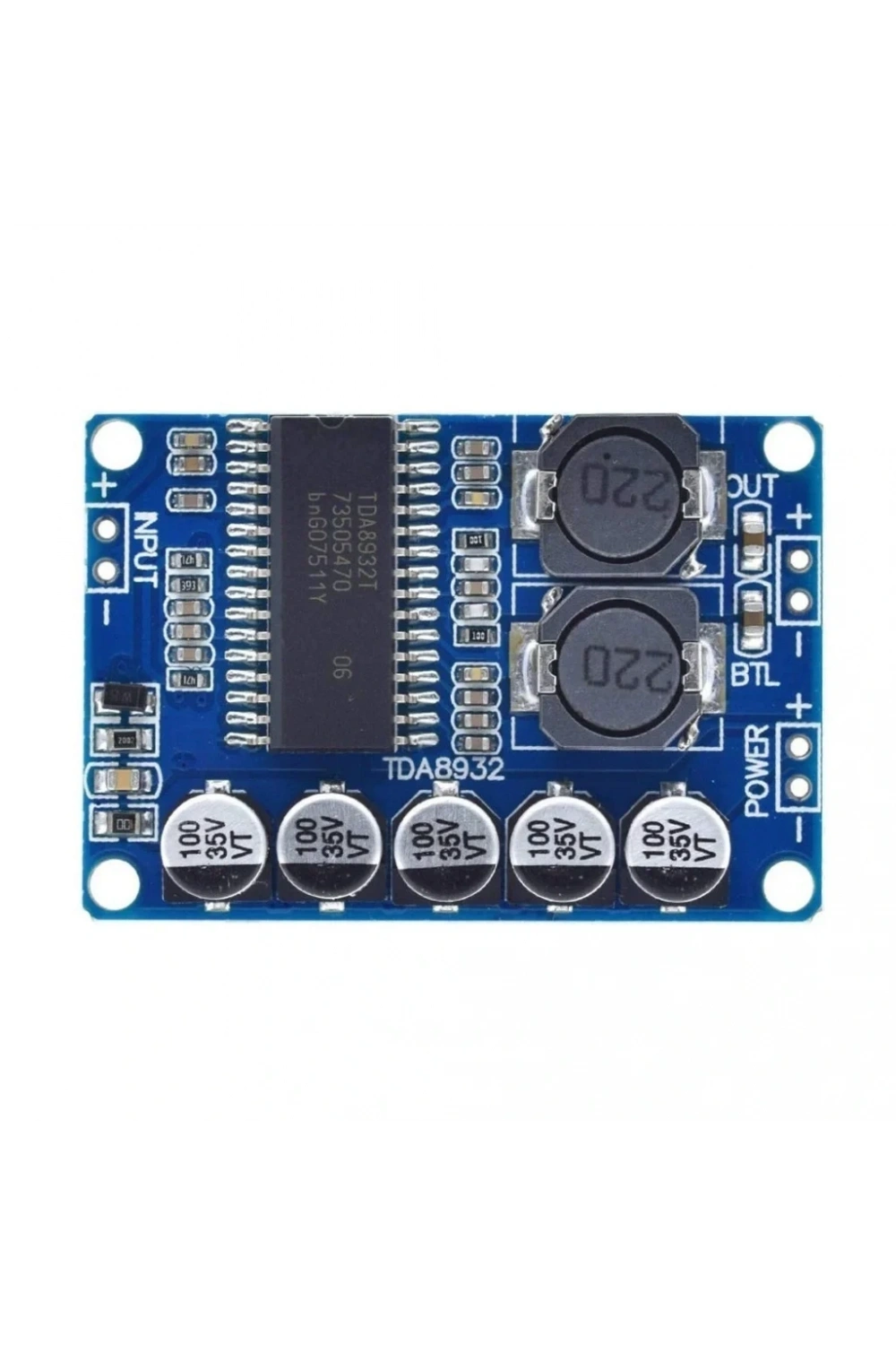 TDA8932 35W Dijital Amplifikatör Kartı