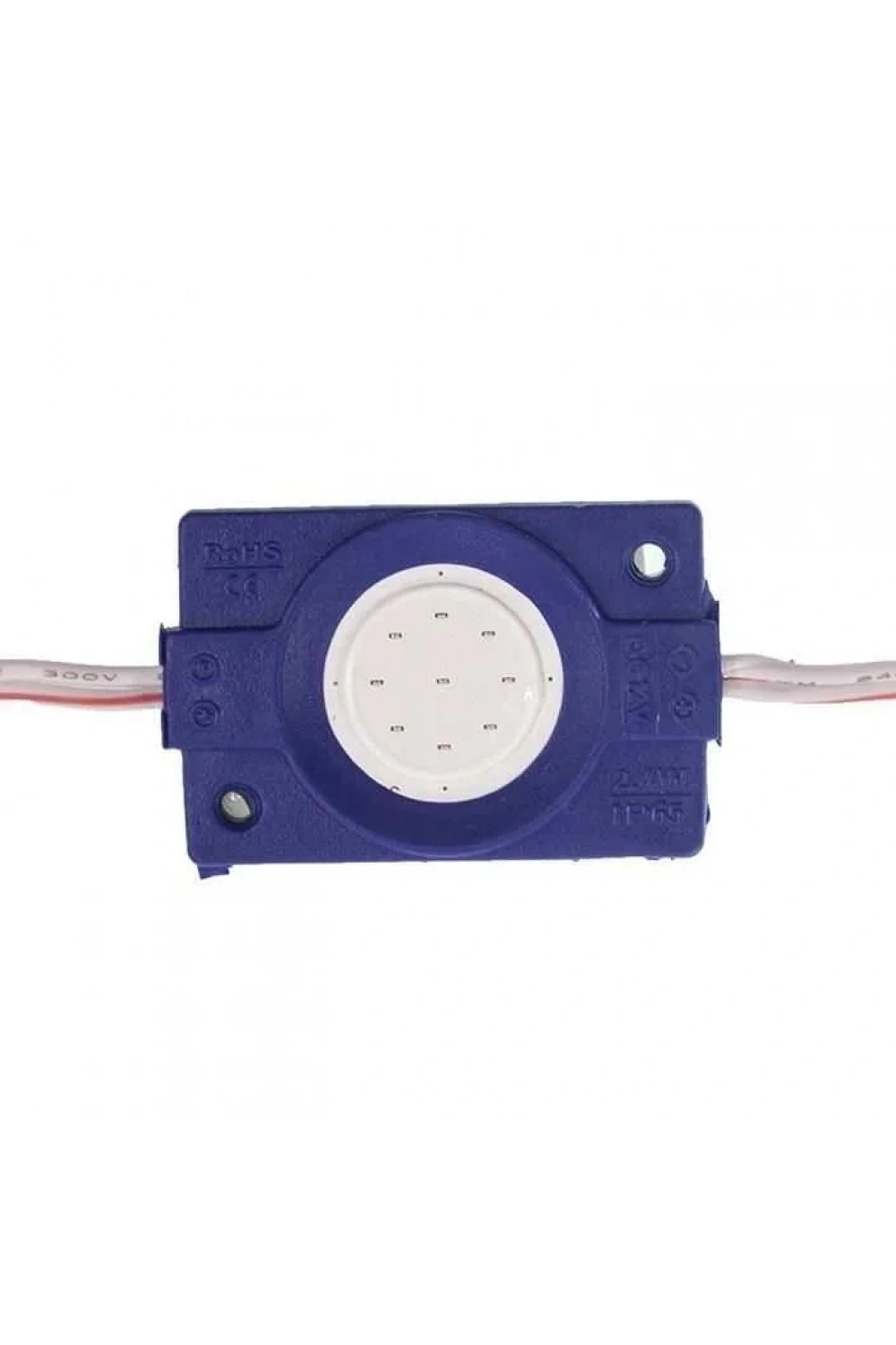 Tekli Su Gerçimez Cob Led Modülü - Mavi 12V 2.4W