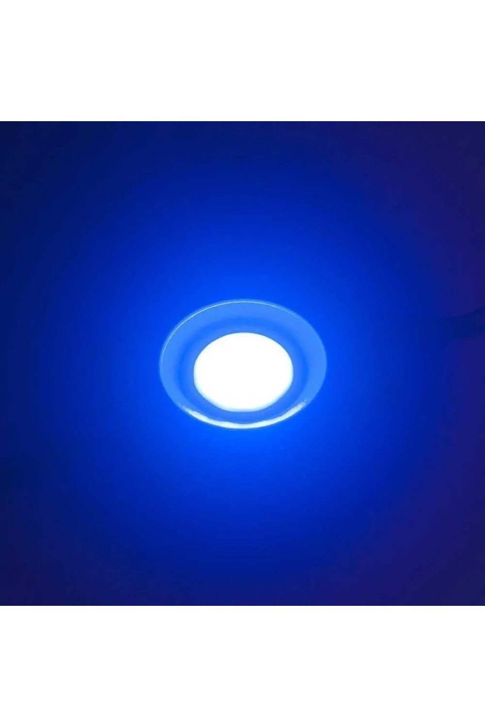 Tekli Su Gerçimez Cob Led Modülü - Mavi 12V 2.4W