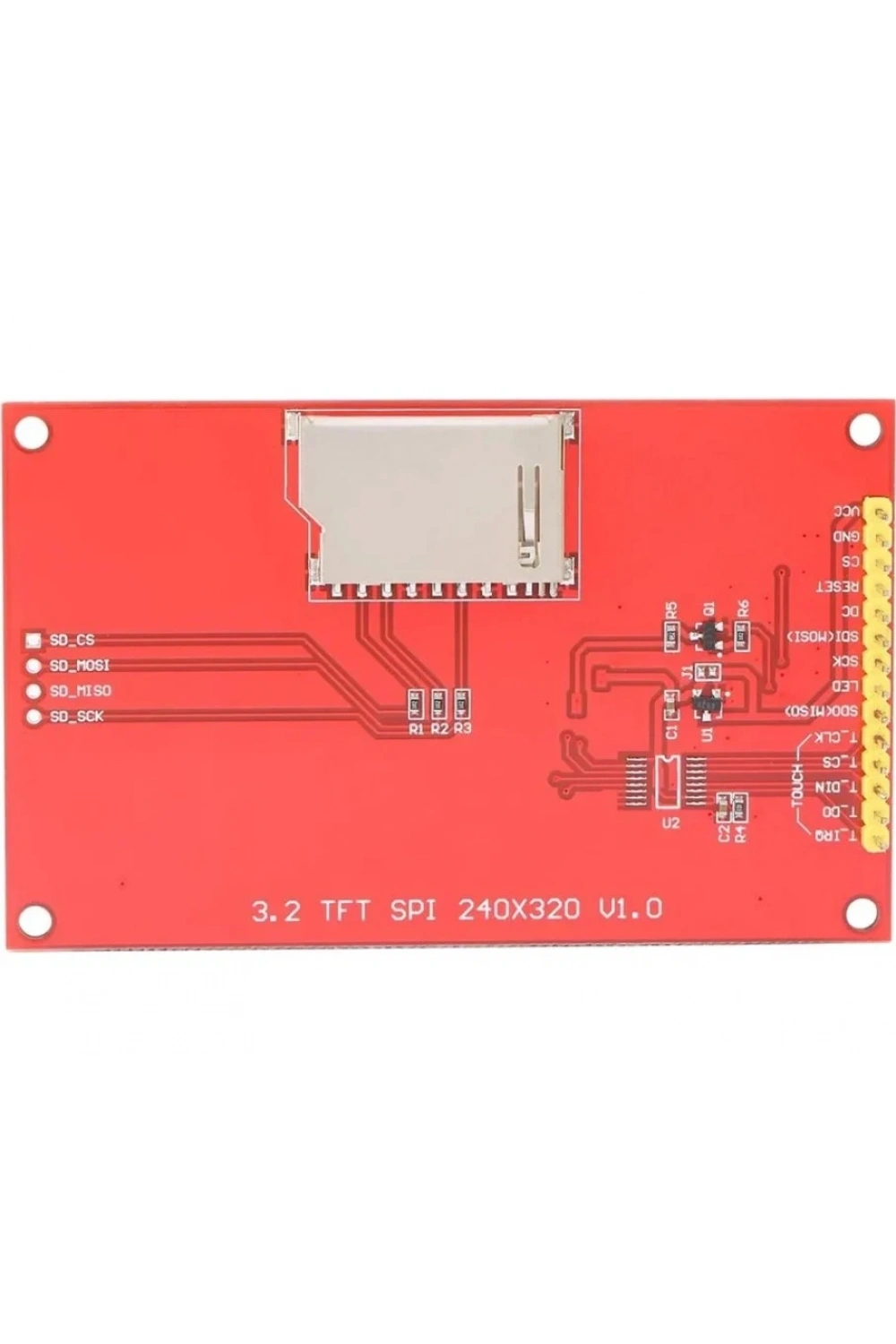 TFT LCD SPI Seri Arayüzlü 3.2 İnç ILI9341 Ekran Modülü (Dokunmatiksiz)