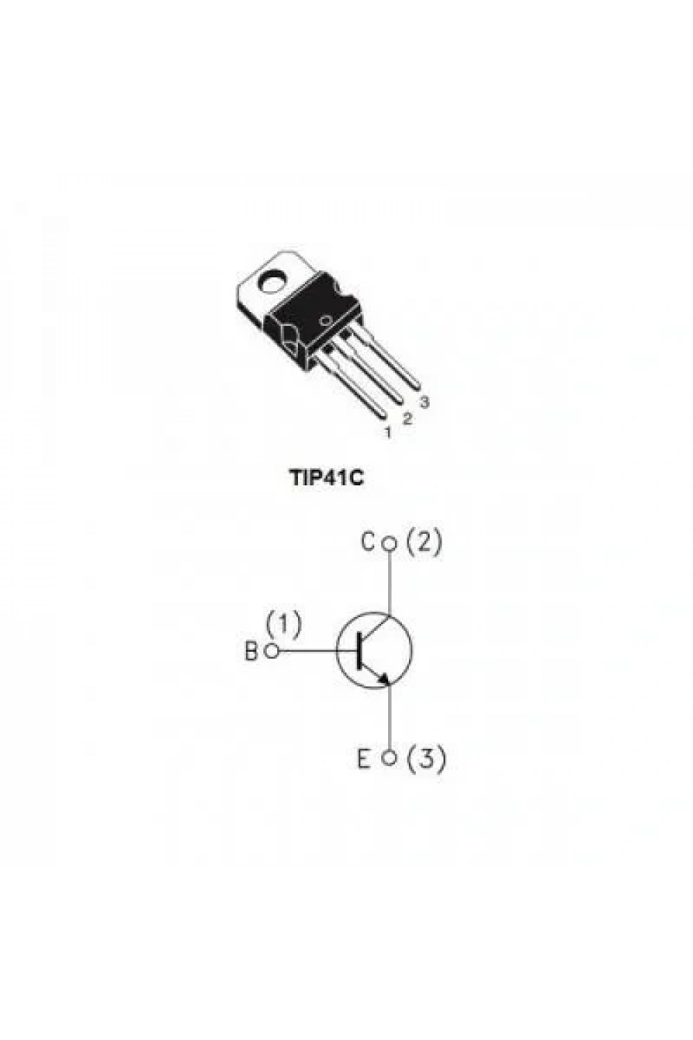 TIP41C - TO220 NPN Transistor