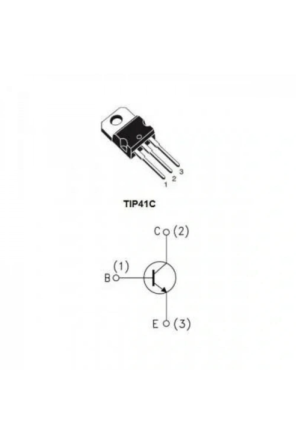 TIP42C - TO220 PNP Transistor