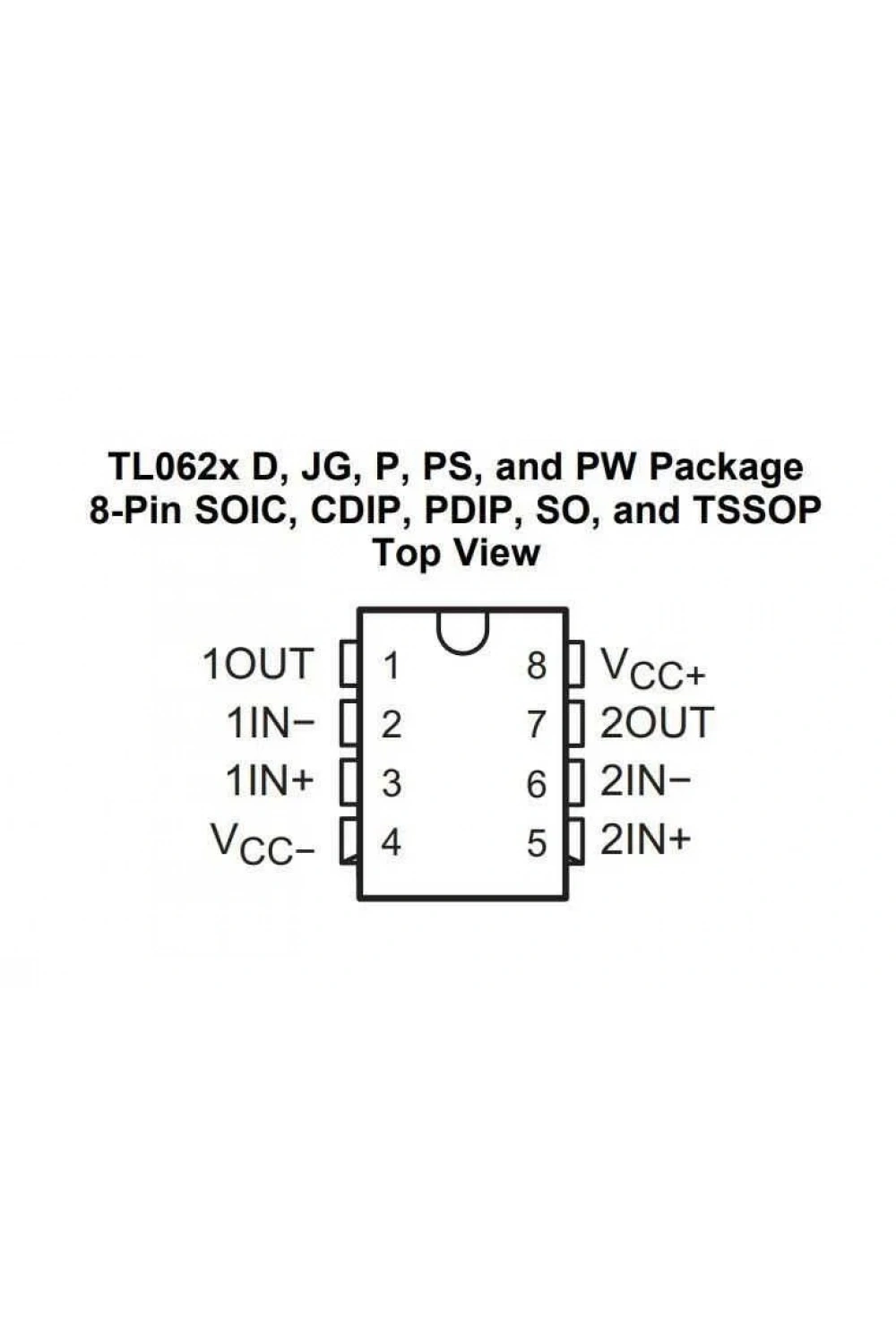 TL062 SMD SOIC-8 Entegre