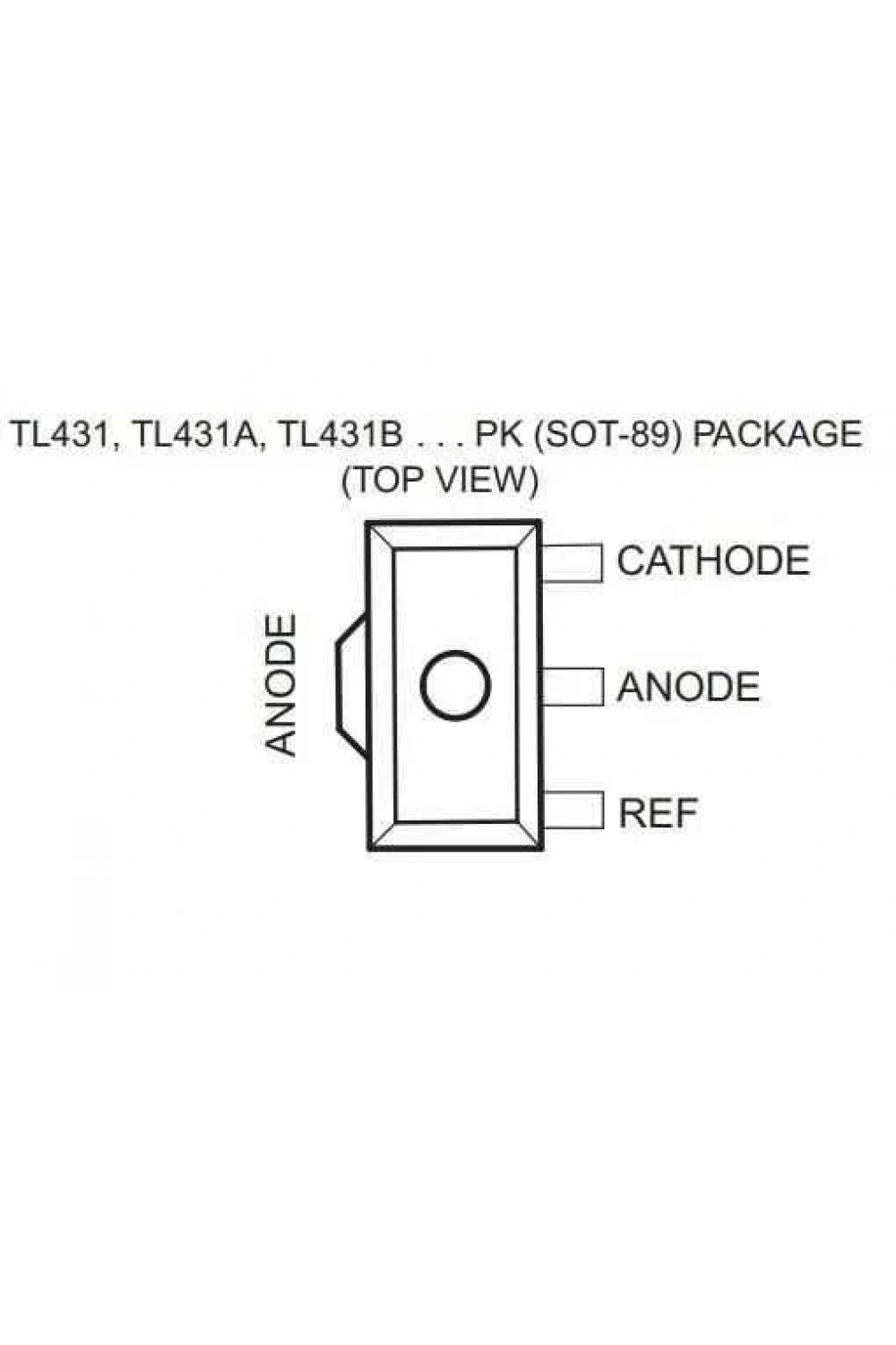TL431 SOT-89 Entegre