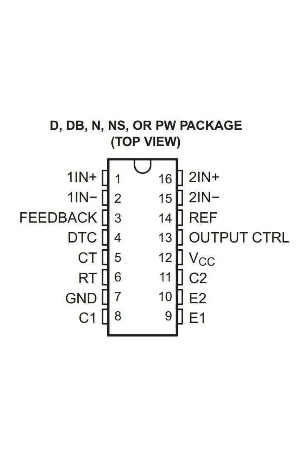 TL494 SMD SOIC-16 Entegre