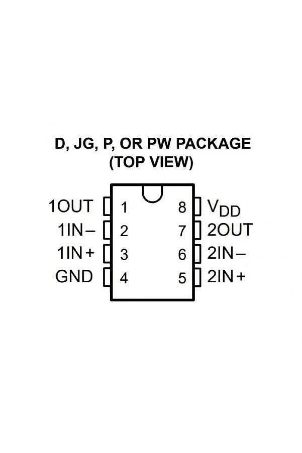 TLC272CD SMD SOIC-8 Entegre