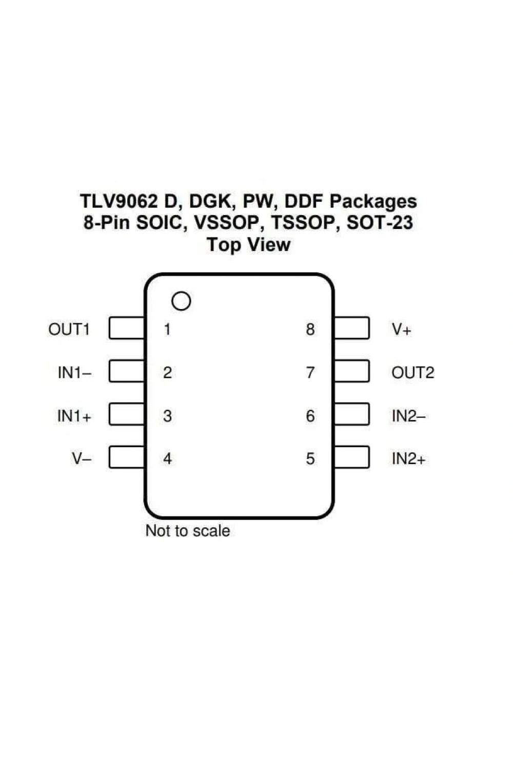 TLV9062IDR SMD SOIC-8 Entegre - TL9062