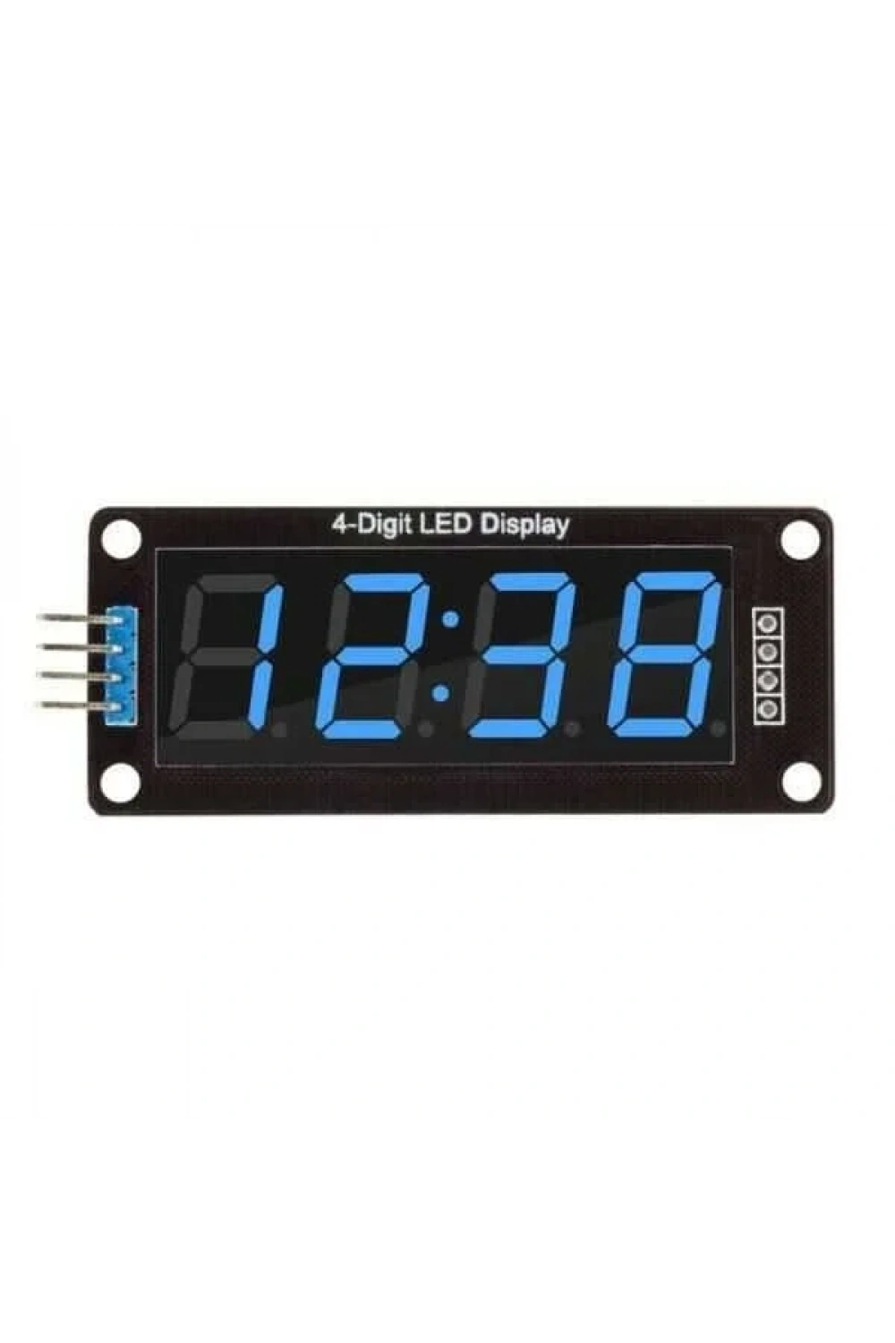 TM1637 4 Digit Led Display Saat Modülü - Mavi