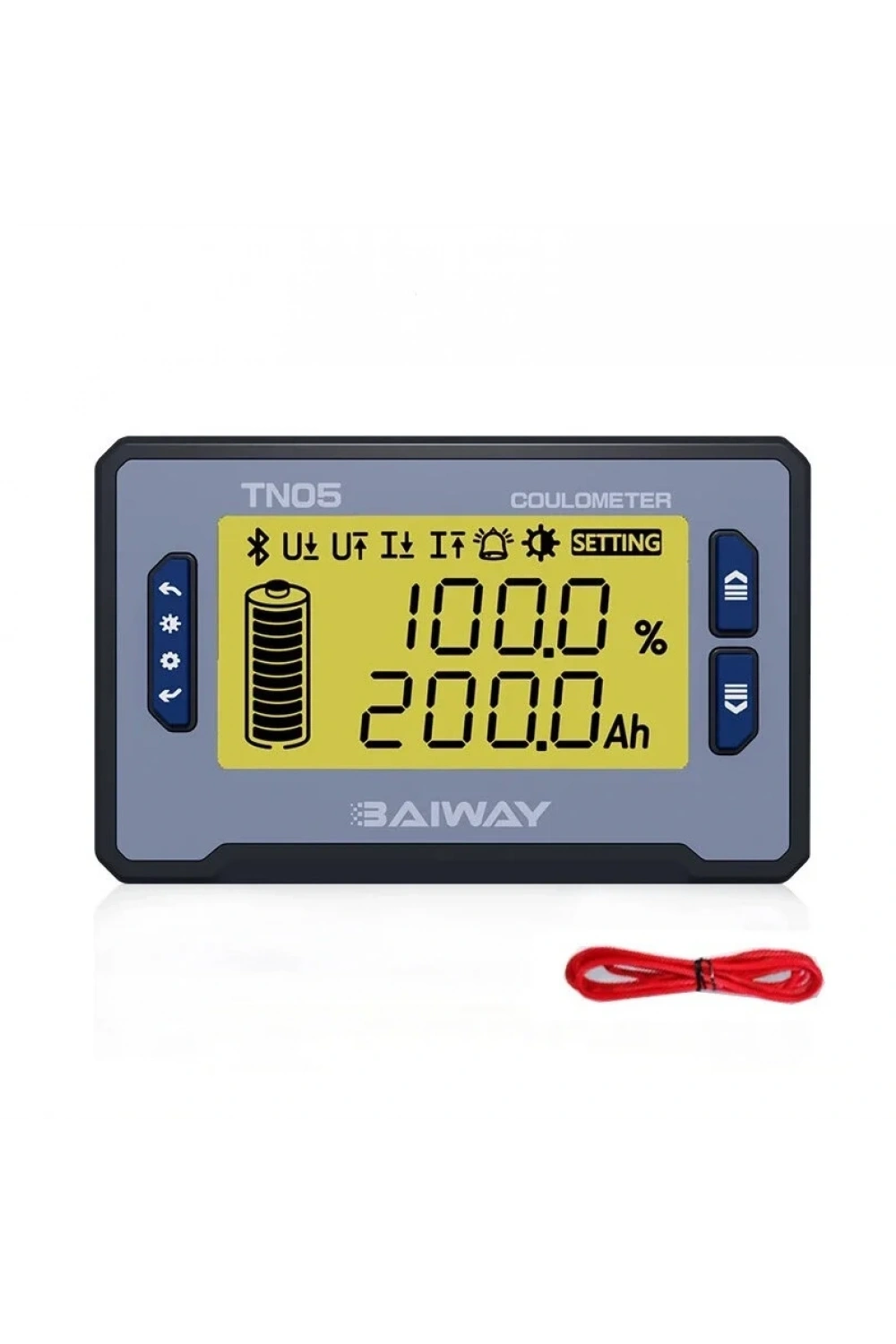 TN05 8-80V 50A Voltmetre Ampermetre - Batarya Kapasite Yöneticisi