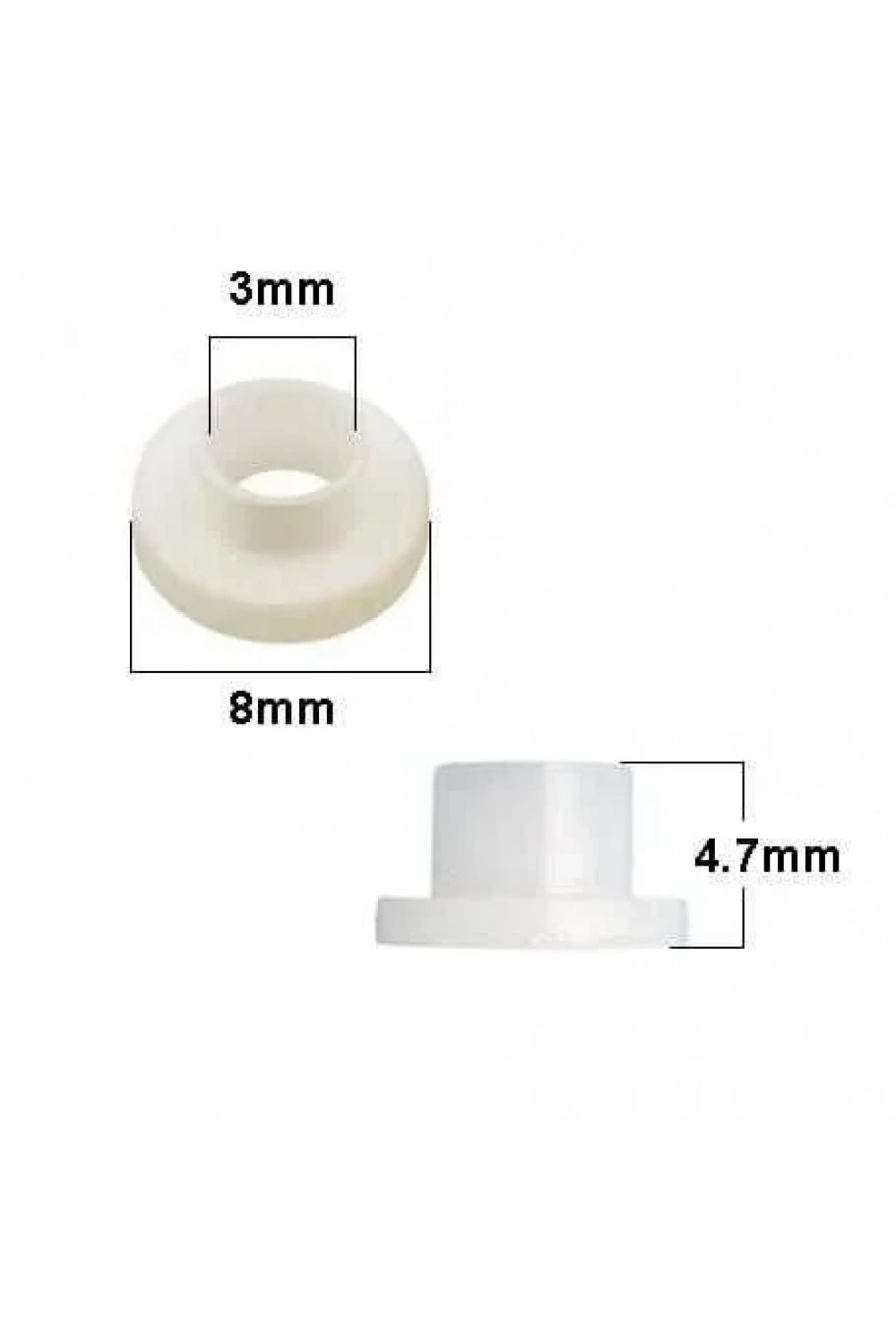 TO-3P Plastik İzolatör Boncuk - 10 Adet