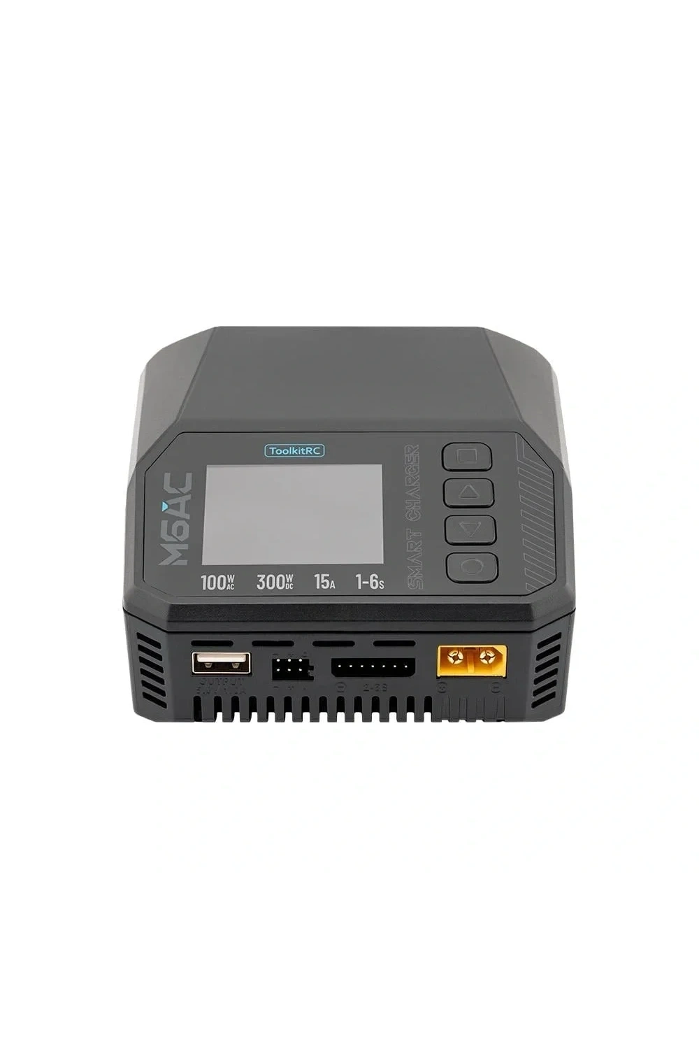 ToolkitRC M6AC LiPo Şarj Cihazı 300W LiHV LiFe Li--Ion LTO Pb NiMH NiCd