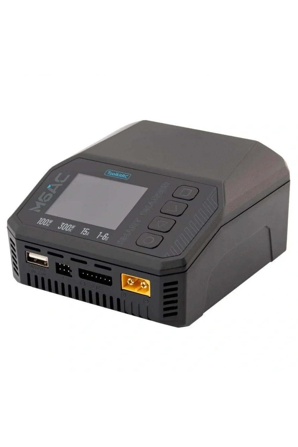 ToolkitRC M6AC LiPo Şarj Cihazı 300W LiHV LiFe Li--Ion LTO Pb NiMH NiCd