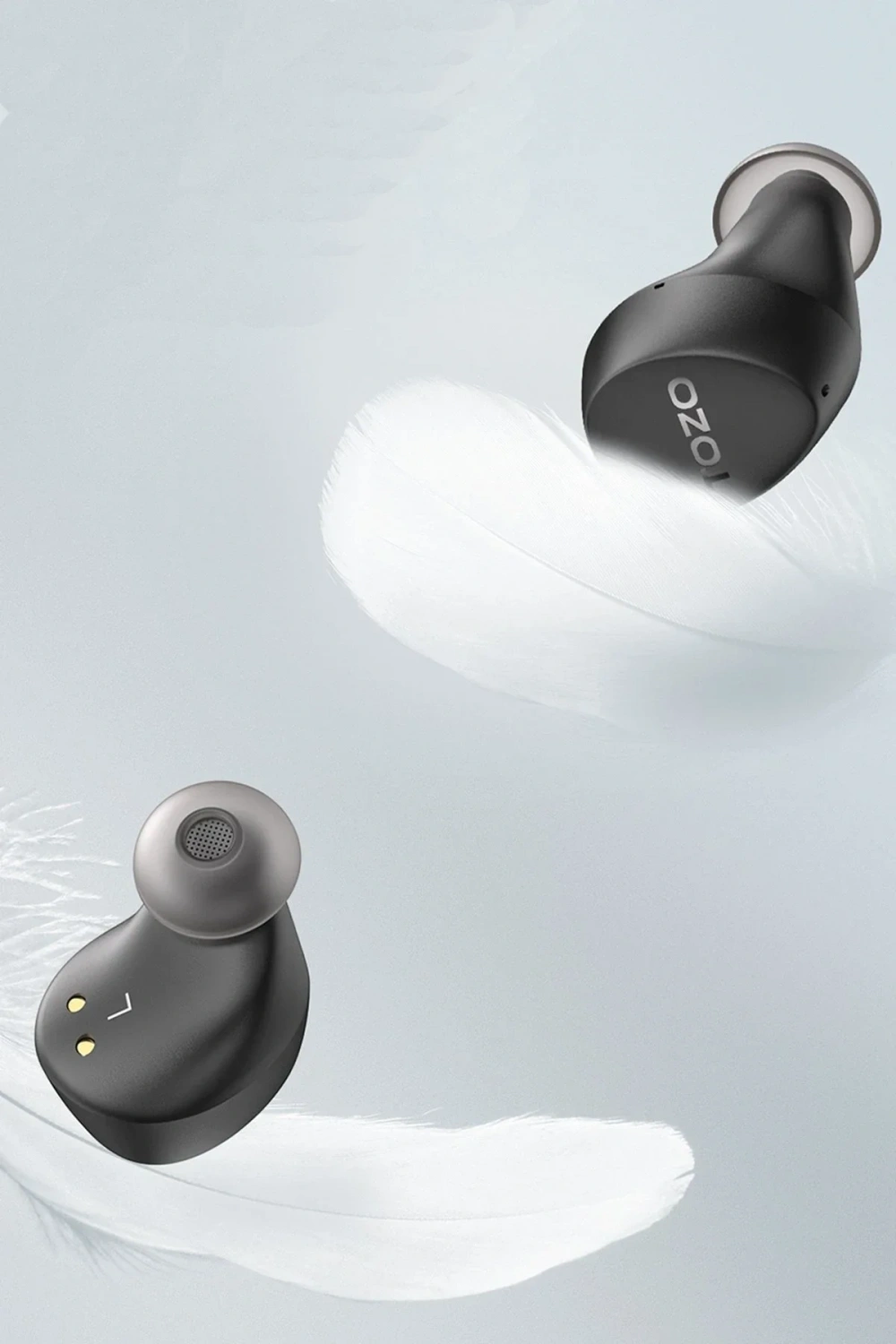 Tozo Agile Dots Ultra Hafif Bluetooth 5.3 Kablosuz TWS Airpods Kulaklık - Siyah