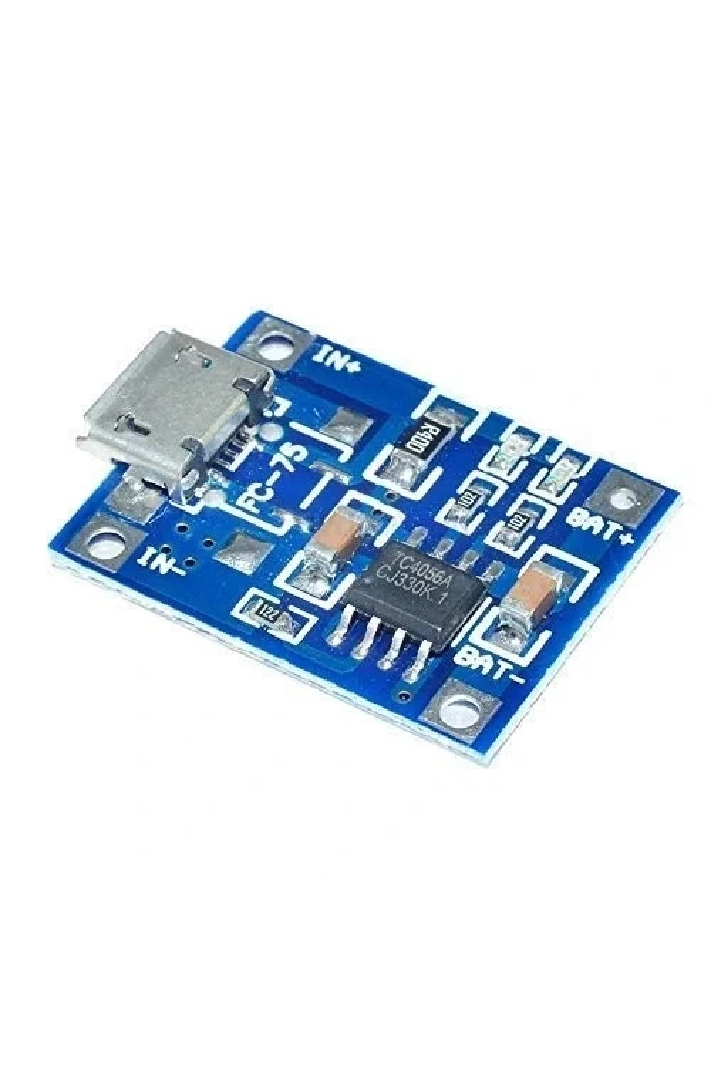 TP4056 Micro USB Girişli Li-Po Pil Şarj Devresi