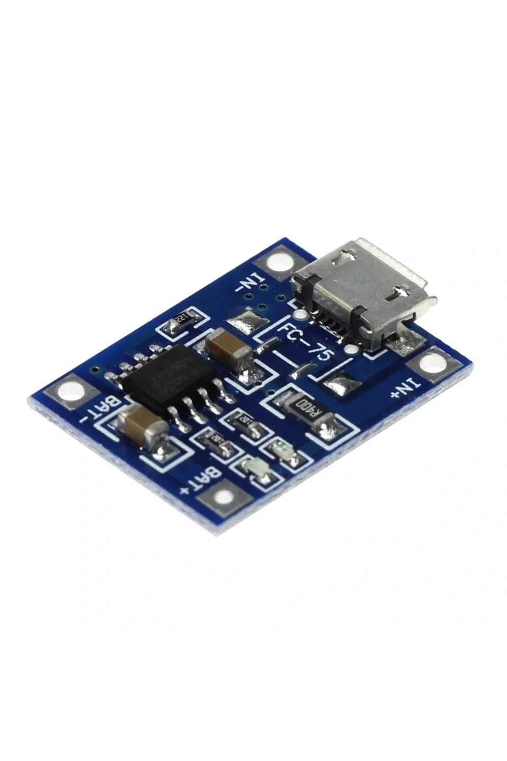 TP4056 Micro USB Girişli Li-Po Pil Şarj Devresi