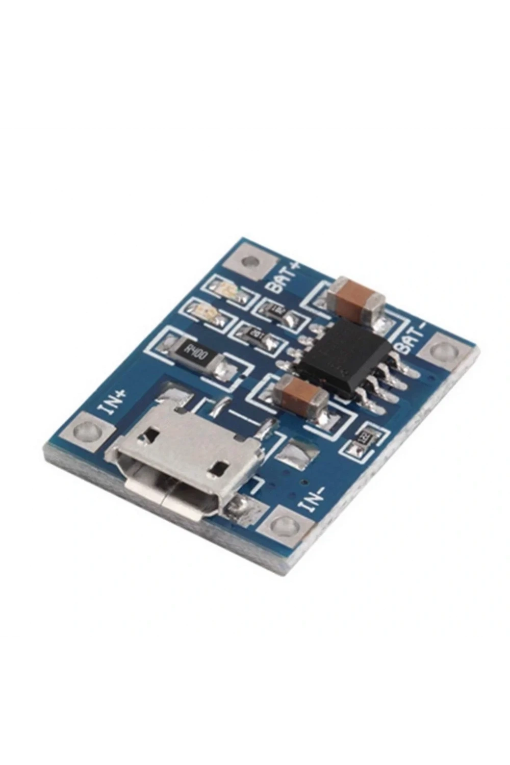 TP4056 Micro USB Girişli Li-Po Pil Şarj Devresi