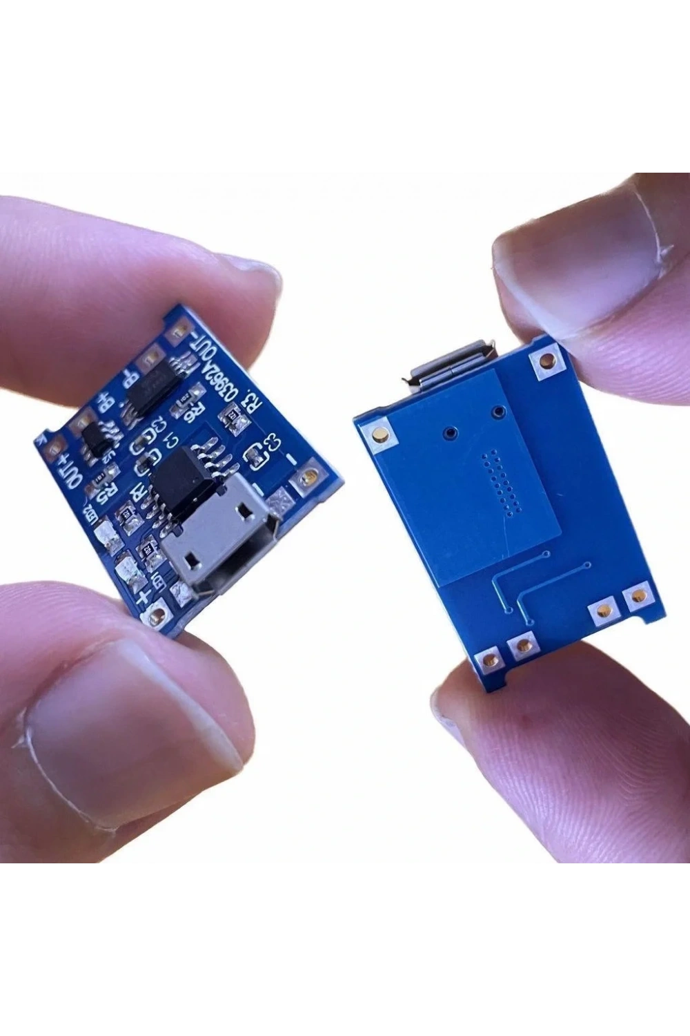 TP4056 Micro USB Korumalı Lipo 18650 Pil Şarj Devresi