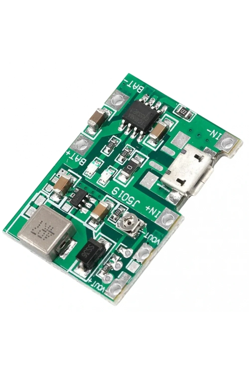 TP4056 Pil Şarj ve Voltaj Yükseltici 3.7V 4.2V Micro Usb