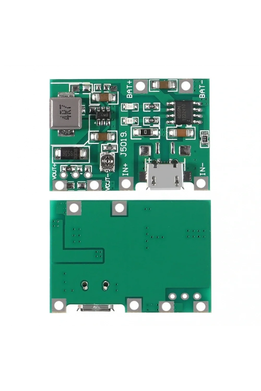 TP4056 Pil Şarj ve Voltaj Yükseltici 3.7V 4.2V Micro Usb