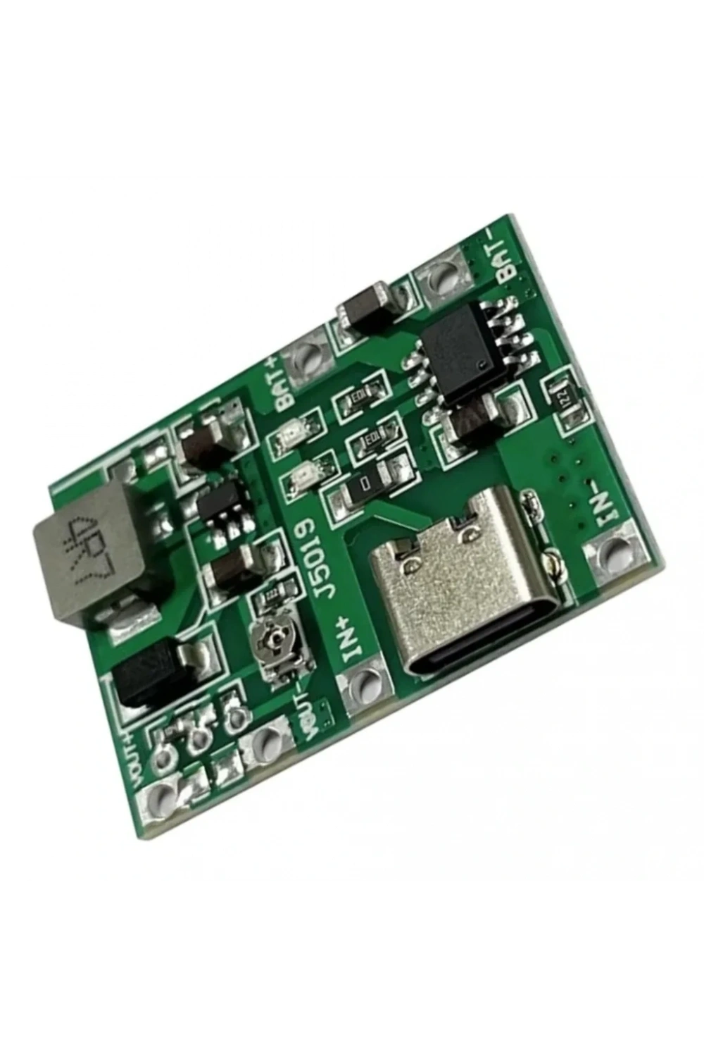 TP4056 Pil Şarj ve Voltaj Yükseltici 3.7V 4.2V Type-C Usb