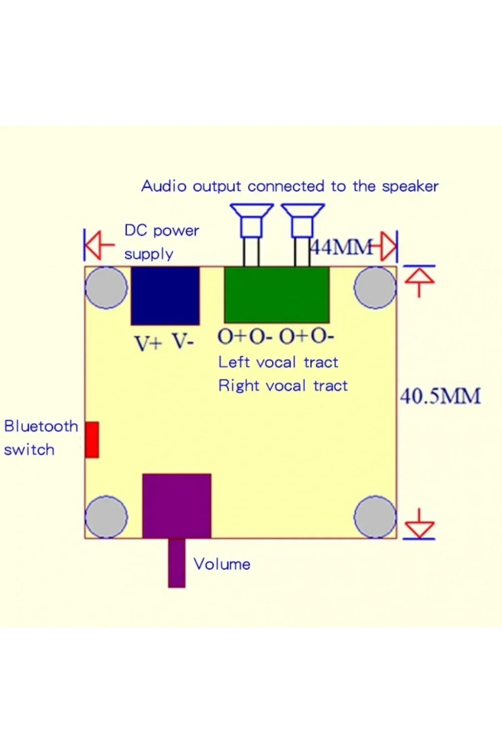 TPA3110 2x15W Dijital Stereo Audio Amfi Modülü