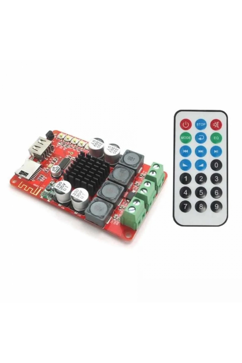 TPA3116 2x50W Kumandalı Bluetooth Amfi Devresi