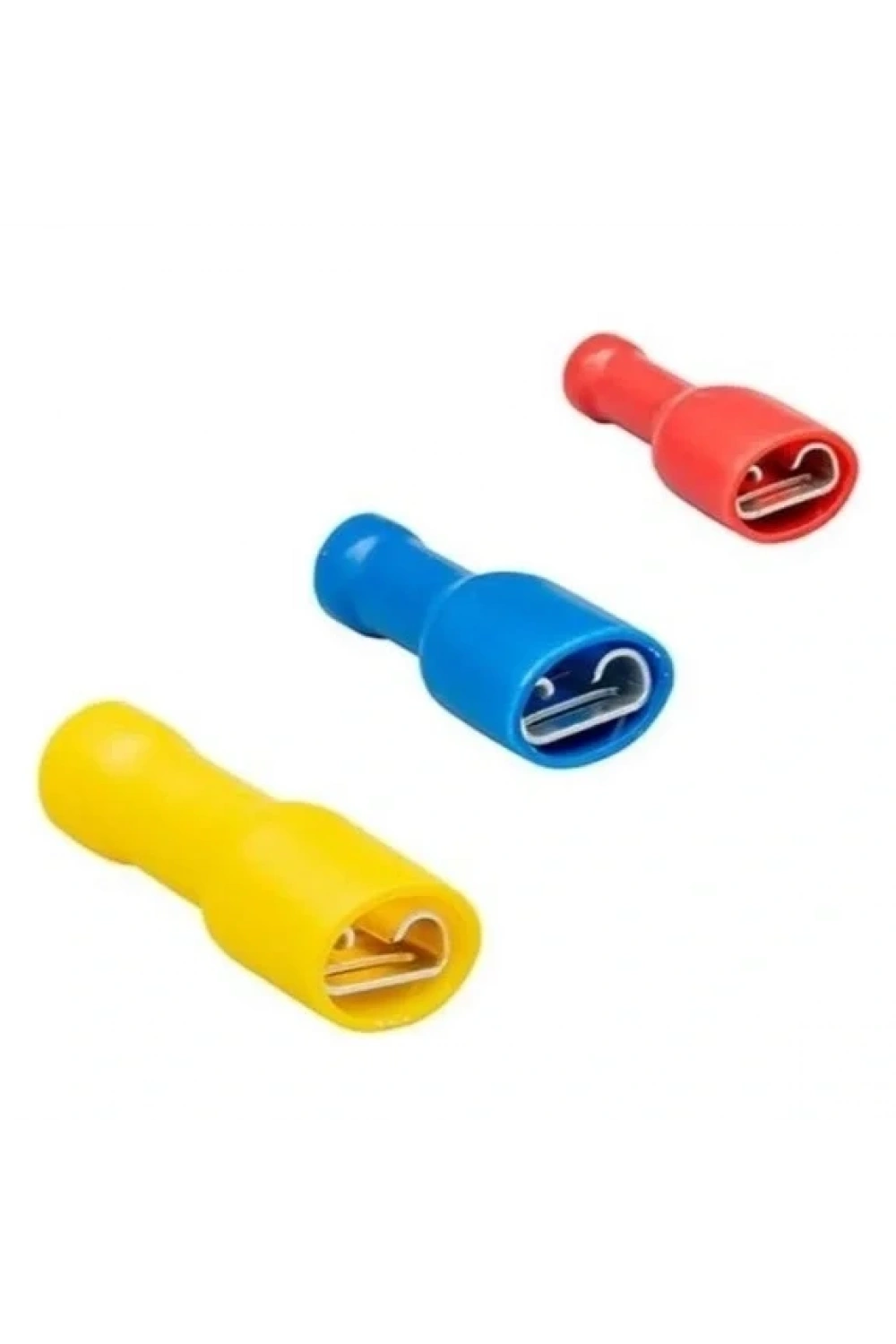 TPFD - 1488 0.5-1.5mm2 Tam İzoleli Dişi Faston Tip Kablo Ucu Kırmızı - 200 Adet