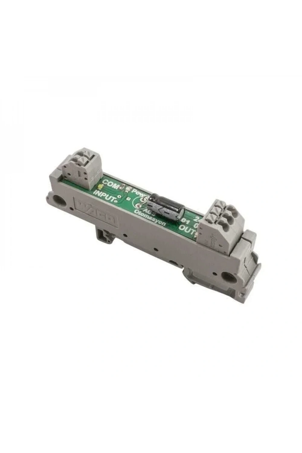 TRK-01 5A Tek Kanal DC Röle Modülü - Ray Montajlı