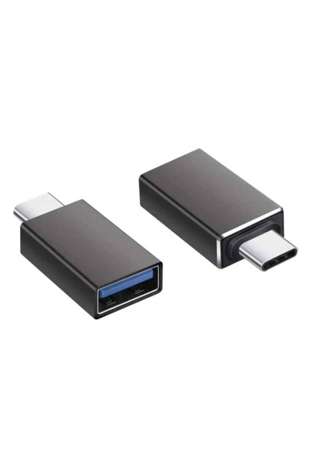 Type-C Otg Dönüştürücü- USB Çevirici - Siyah