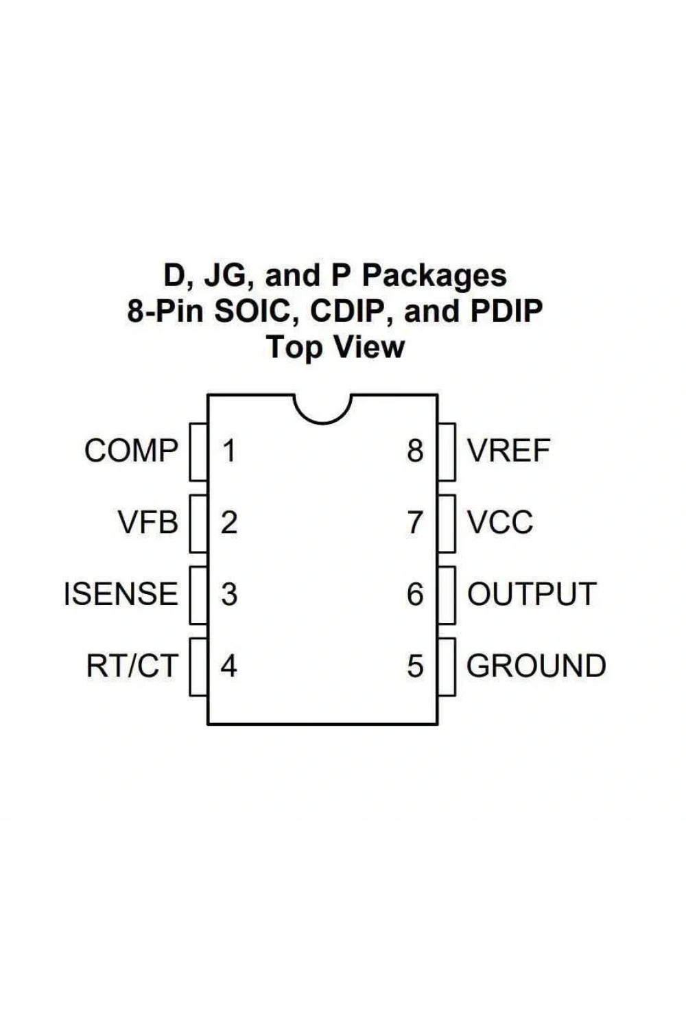 UC3844 DIP8 Entegre